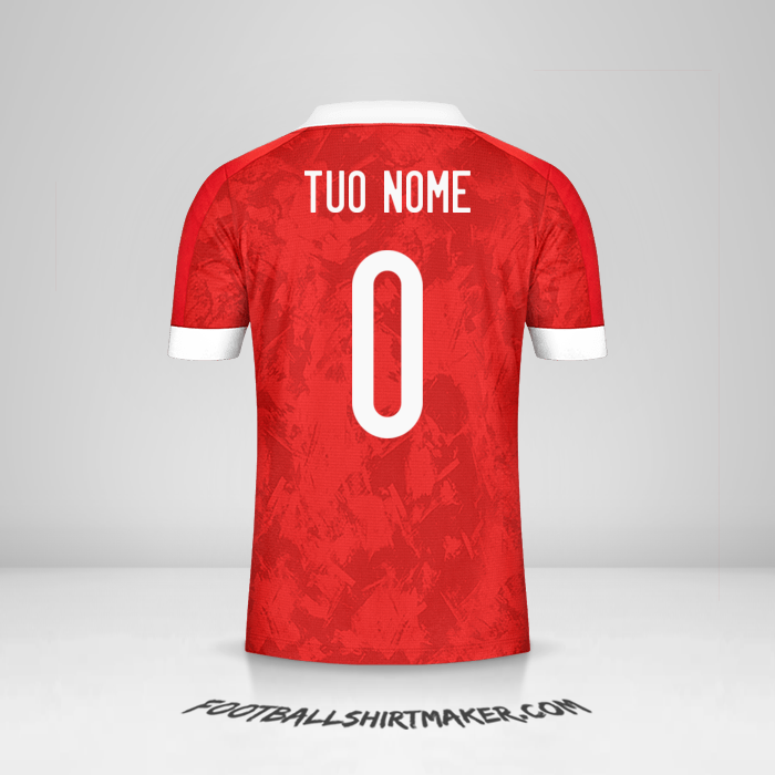 Maglia Russia 2020/2021 -  tuo nome - 0