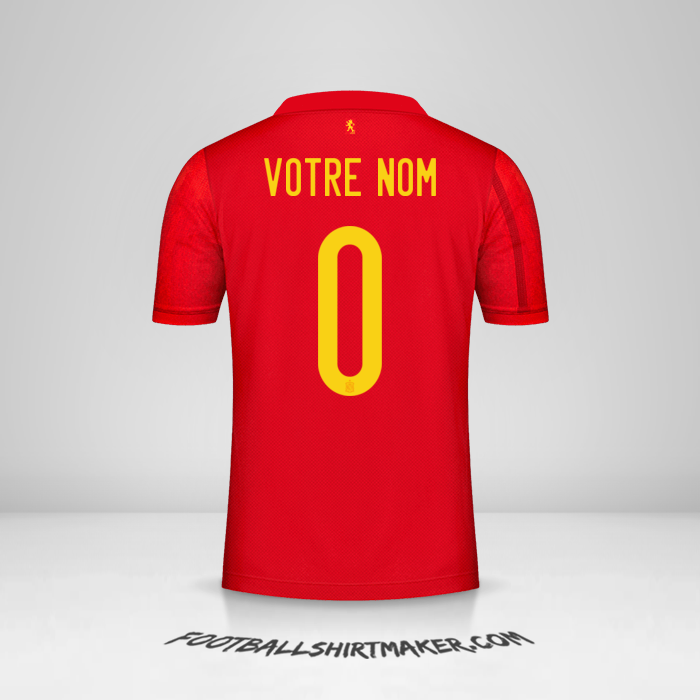 Maillot Espagne 2020/2021 -  votre nom - 0