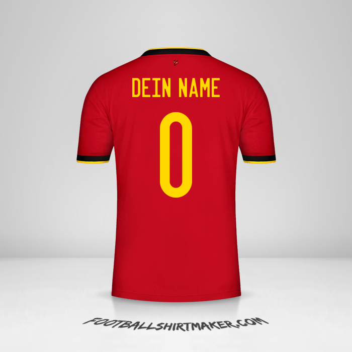 Trikot Belgien 2020/2021 -  dein name - 0