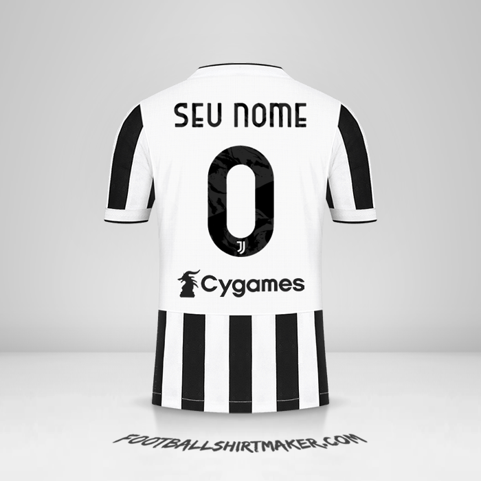 Camisa Juventus FC 2021/2022 -  seu nome - 0