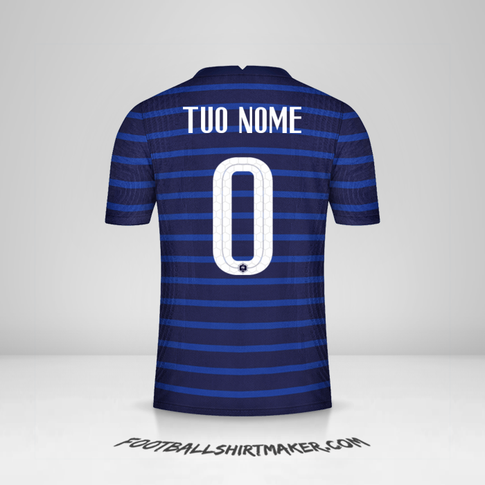 Maglia Francia 2020/2021 -  tuo nome - 0