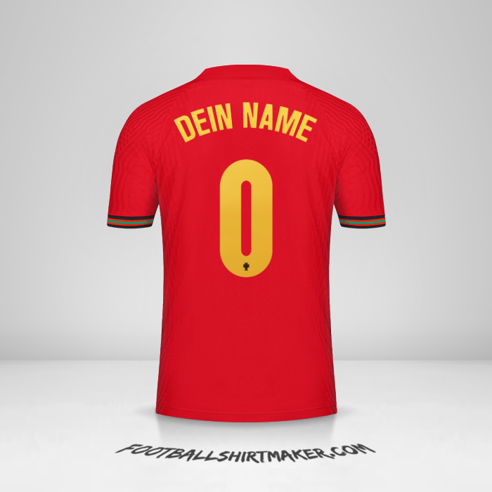 Trikot Portugal 2020/2021 -  dein name - 0