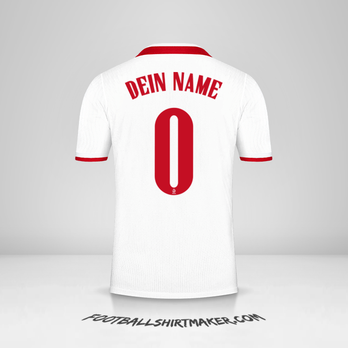 Trikot Polen 2020/2021 -  dein name - 0