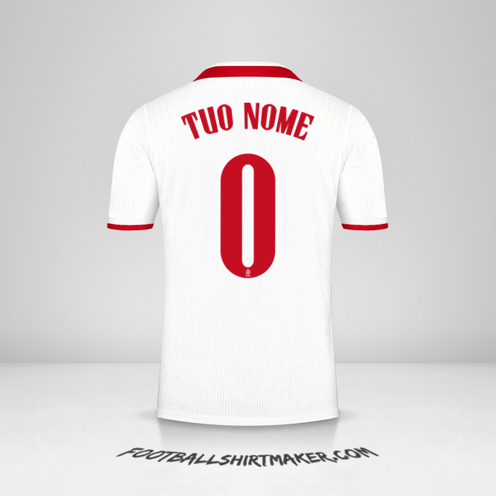 Maglia Polonia 2020/2021 -  tuo nome - 0