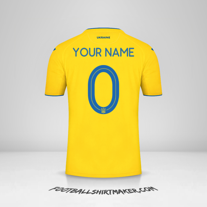 Jersey Ukraine 2020 -  your name - 0