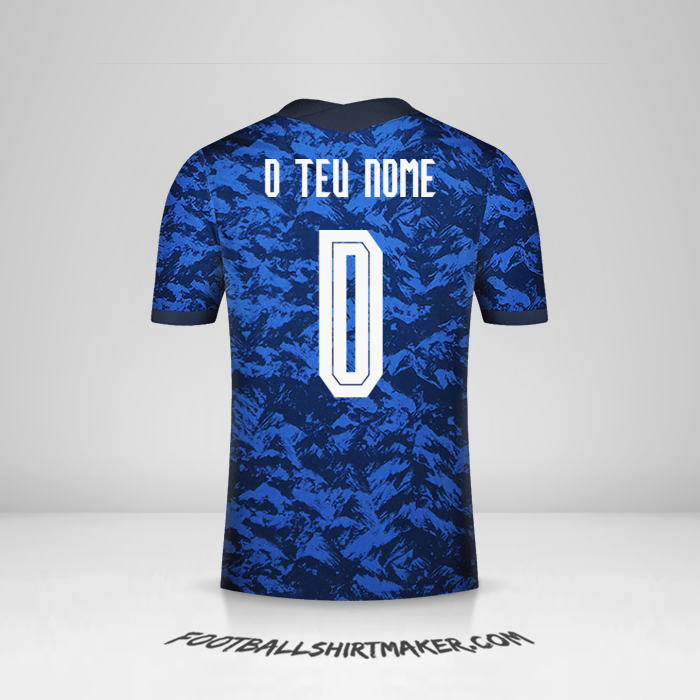 Camisola Eslováquia 2020/2021 -  o teu nome - 0