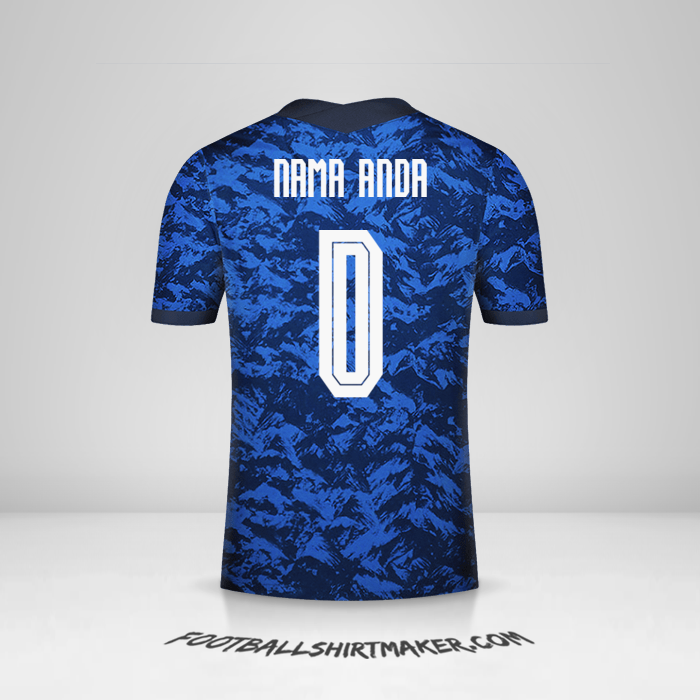 Jersey Slowakia 2020/2021 -  nama anda - 0