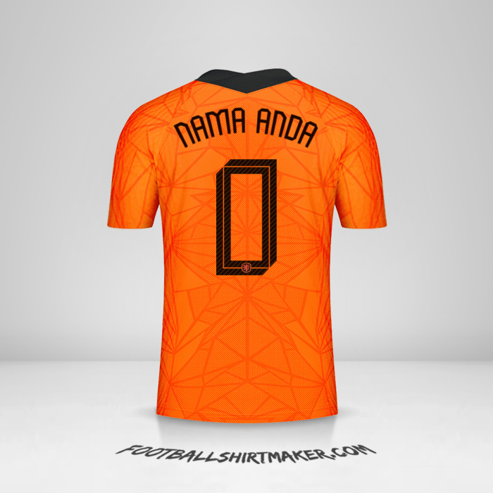 Jersey Belanda 2020/2021 -  nama anda - 0