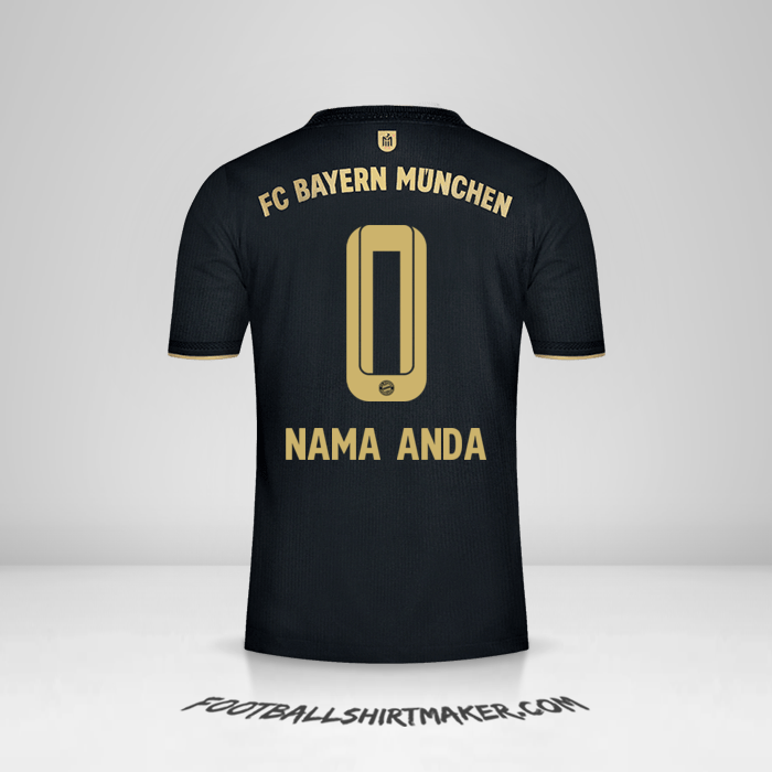 Jersey FC Bayern Munchen 2021/2022 II -  nama anda - 0