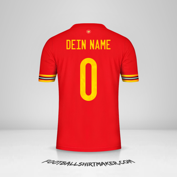 Trikot Wales 2020/2021 -  dein name - 0