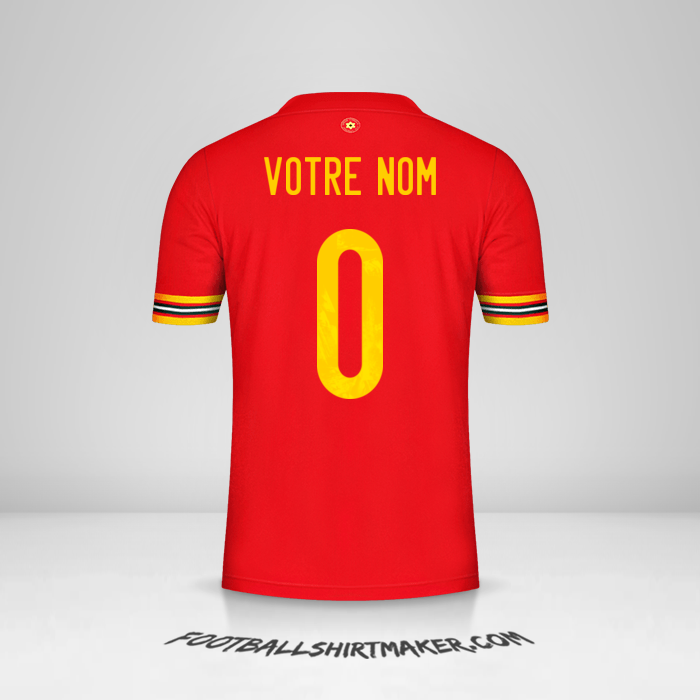 Maillot Pays de Galles 2020/2021 -  votre nom - 0