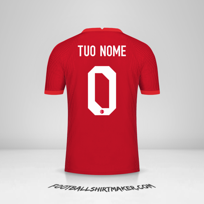 Maglia Turchia 2020/2021 II -  tuo nome - 0