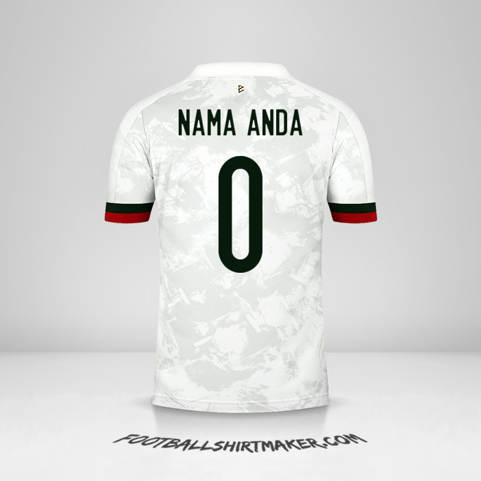 Jersey Belgia 2020/2021 II -  nama anda - 0