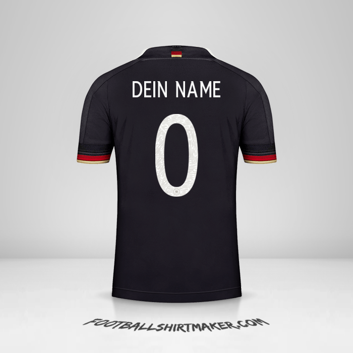 Trikot Deutschland 2021 II -  dein name - 0