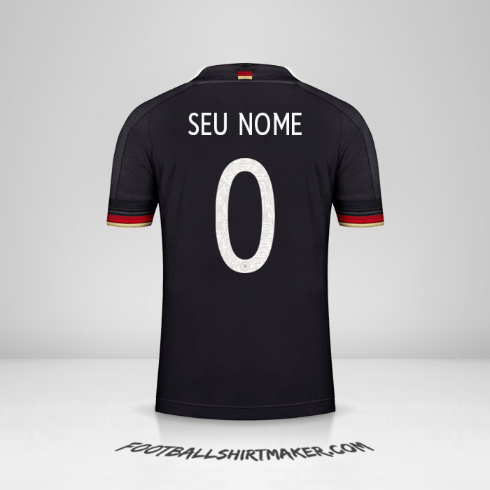 Camisa Alemanha 2021 II -  seu nome - 0