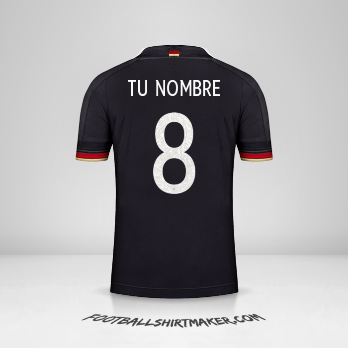 Jersey Alemania 2021 II número 8 tu nombre