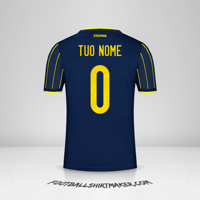 Maglia Svezia 2021 II -  tuo nome - 0