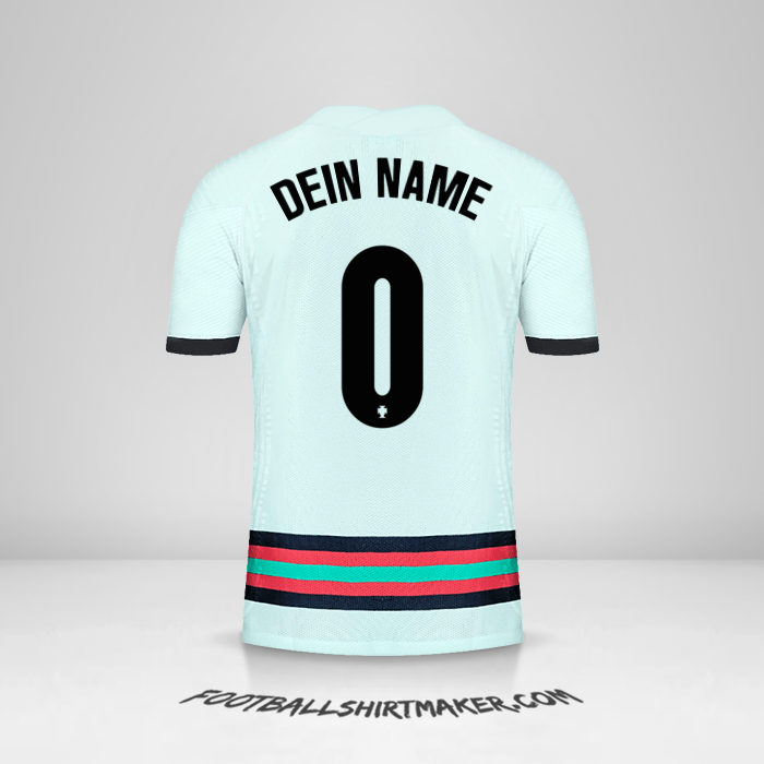 Trikot Portugal 2020/2021 II -  dein name - 0