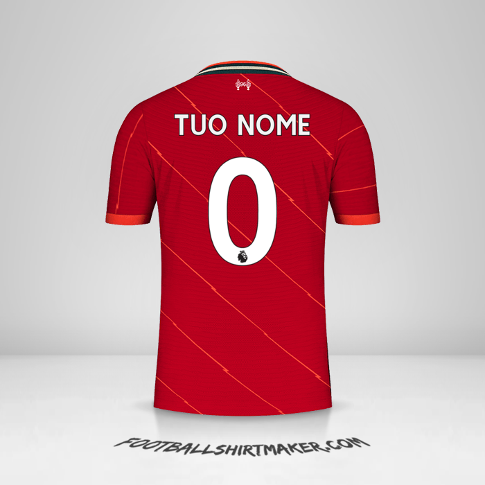 Maglia Liverpool FC 2021/2022 -  tuo nome - 0