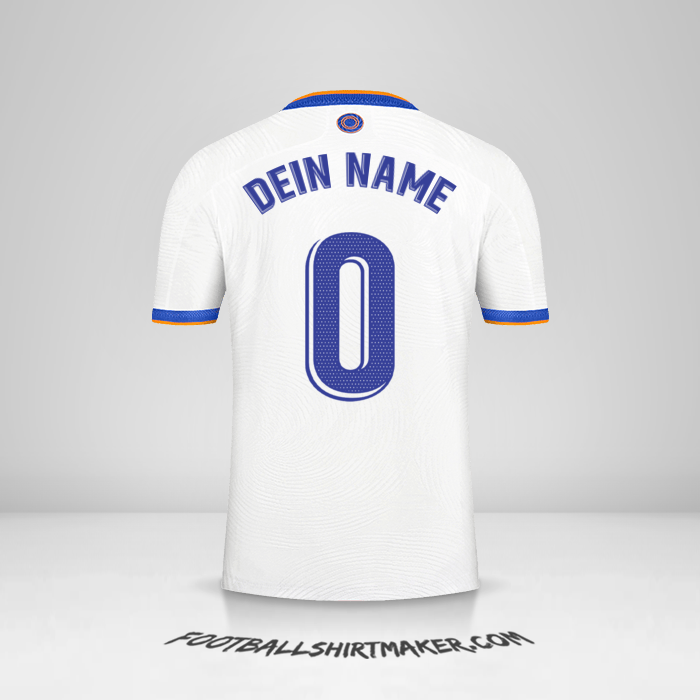 Trikot Real Madrid CF 2021/2022 -  dein name - 0