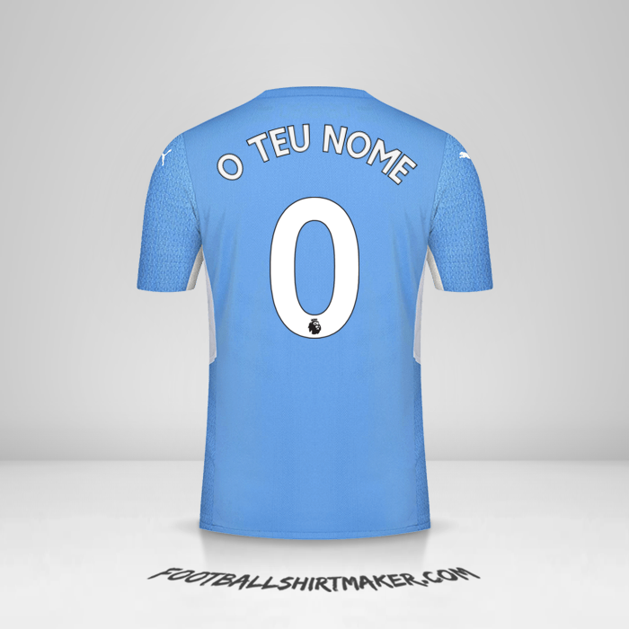 Camisola Manchester City 2021/2022 -  o teu nome - 0