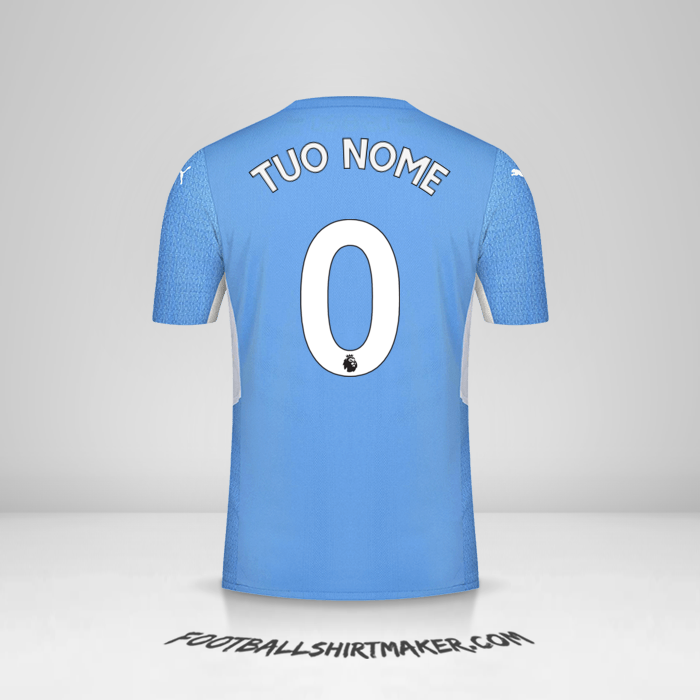 Maglia Manchester City 2021/2022 -  tuo nome - 0