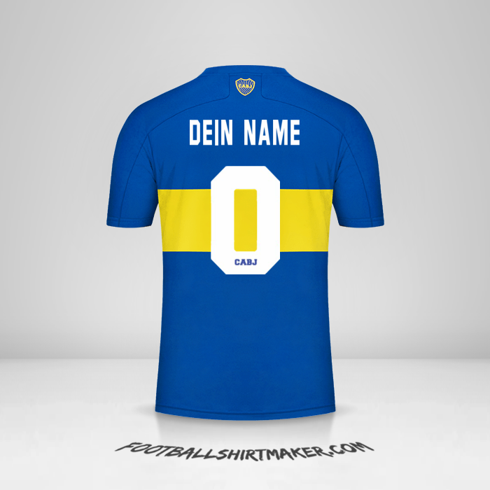 Trikot Boca Juniors 2021/2022 -  dein name - 0