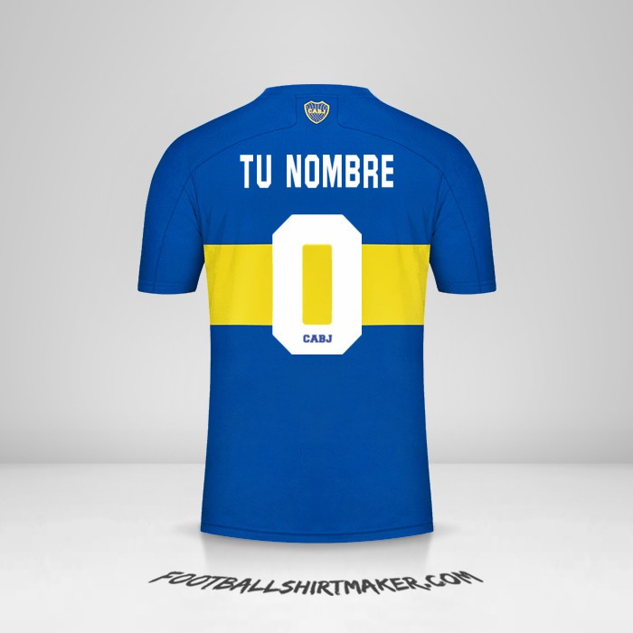 Camiseta Boca Juniors 2021/2022 -  tu nombre - 0