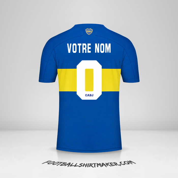 Maillot Boca Juniors 2021/2022 -  votre nom - 0