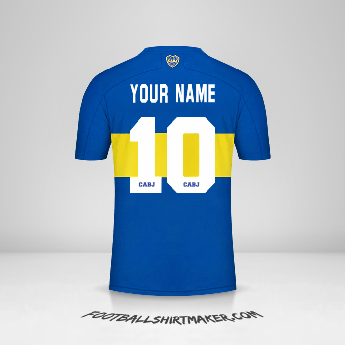 Boca Juniors 2021/2022 shirt number 10 your name