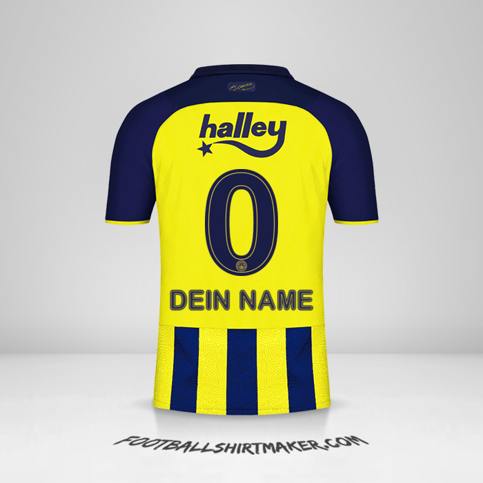 Trikot Fenerbahce SK 2021/2022 -  dein name - 0