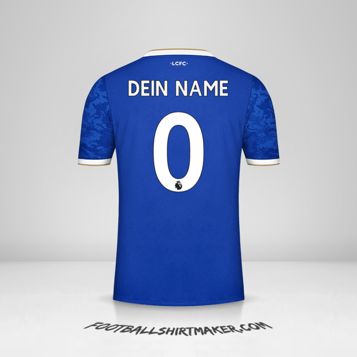 Trikot Leicester City FC 2021/2022 -  dein name - 0