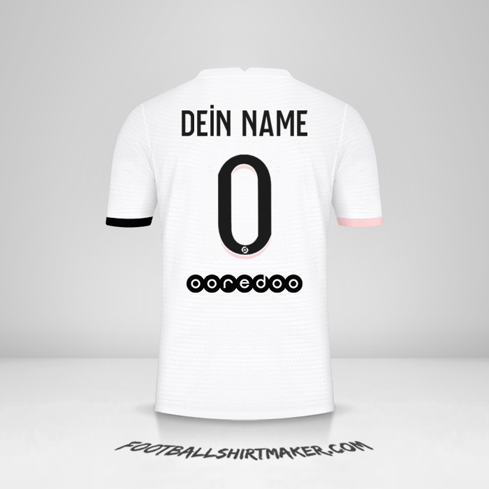 Trikot Paris Saint Germain 2021/2022 II -  dein name - 0