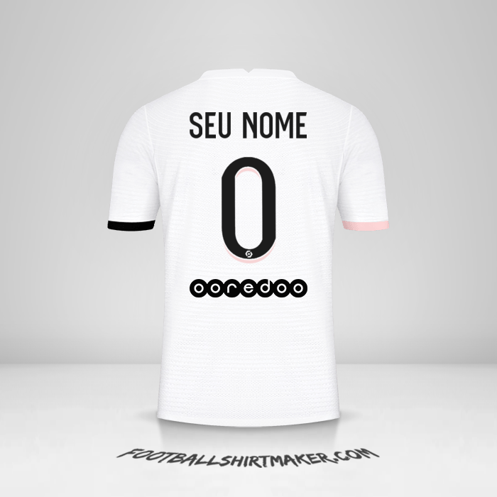 Camisa Paris Saint Germain 2021/2022 II -  seu nome - 0