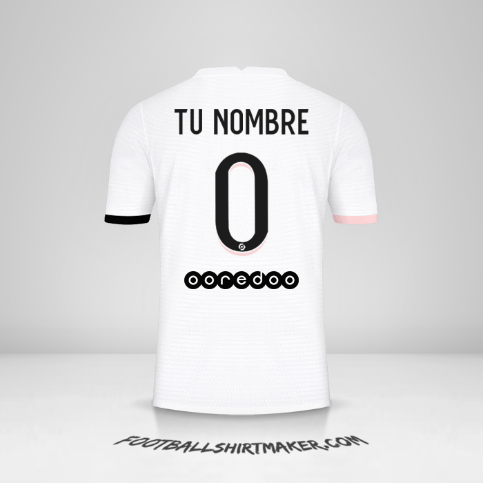 Jersey Paris Saint Germain 2021/2022 II -  tu nombre - 0