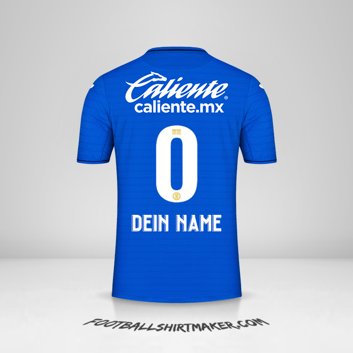 Trikot Cruz Azul 2021/2022 -  dein name - 0