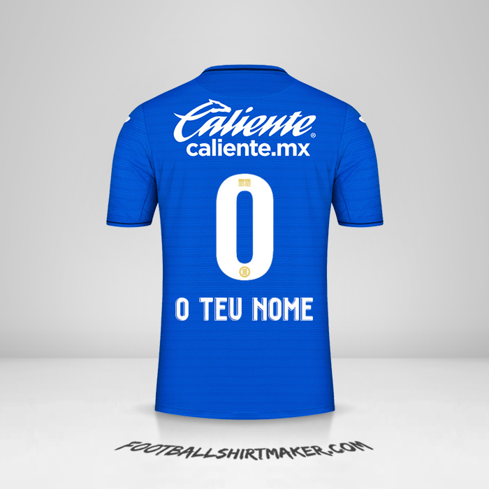 Camisola Cruz Azul 2021/2022 -  o teu nome - 0