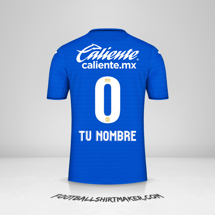 Jersey Cruz Azul 2021/2022 -  tu nombre - 0