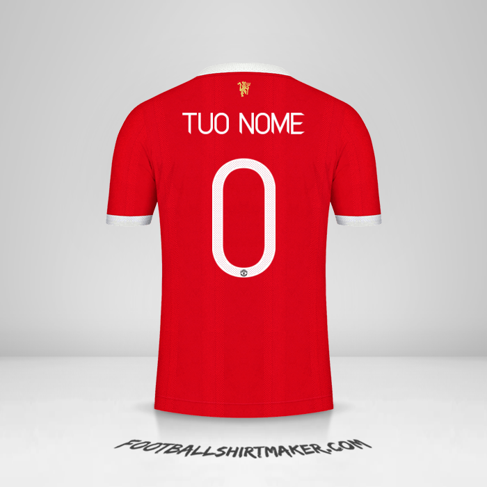 Maglia Manchester United 2021/2022 Cup -  tuo nome - 0
