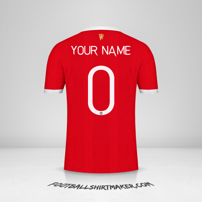 Shirt Manchester United 2021/2022 Cup -  your name - 0