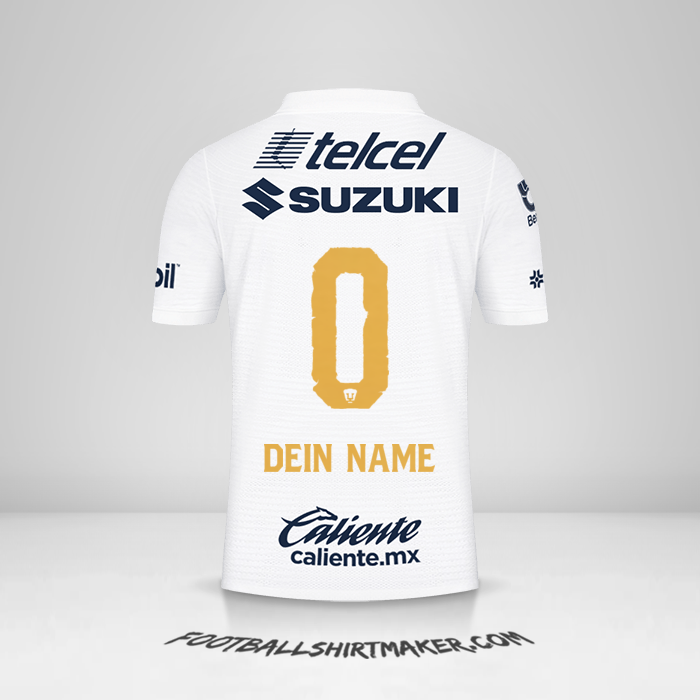 Trikot Pumas UNAM 2021/2022 -  dein name - 0