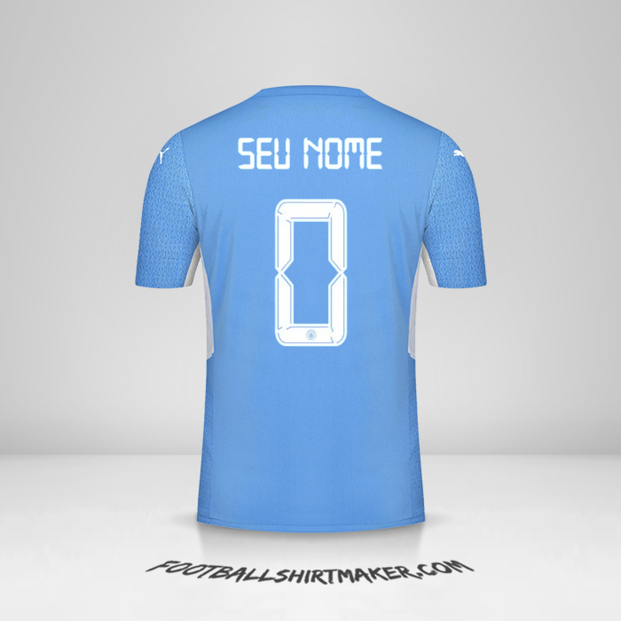 Camisa Manchester City 2021/2022 Cup -  seu nome - 0