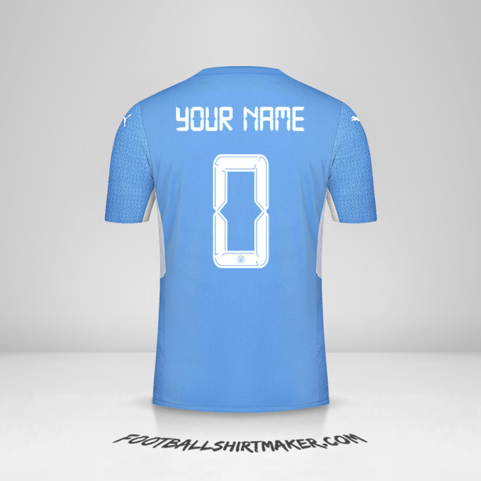 Jersey Manchester City 2021/2022 Cup -  your name - 0