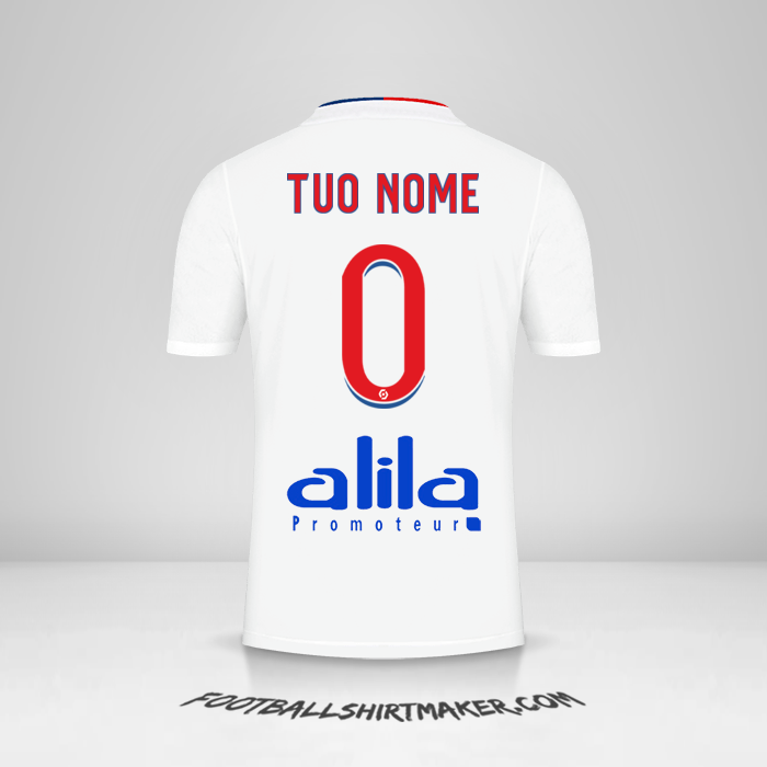 Maglia Olympique Lyon 2021/2022 -  tuo nome - 0