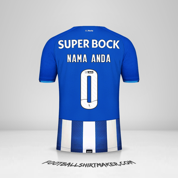 Jersey FC Porto 2021/2022 -  nama anda - 0