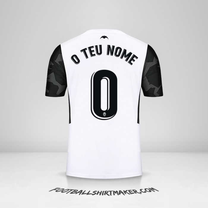 Camisola Valencia CF 2021/2022 -  o teu nome - 0