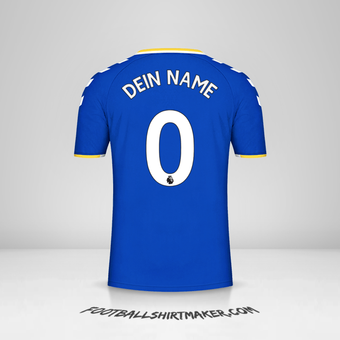 Trikot Everton FC 2021/2022 -  dein name - 0