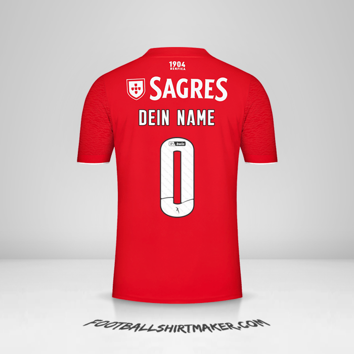 Trikot SL Benfica 2021/2022 -  dein name - 0