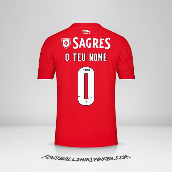 Camisola SL Benfica 2021/2022 -  o teu nome - 0