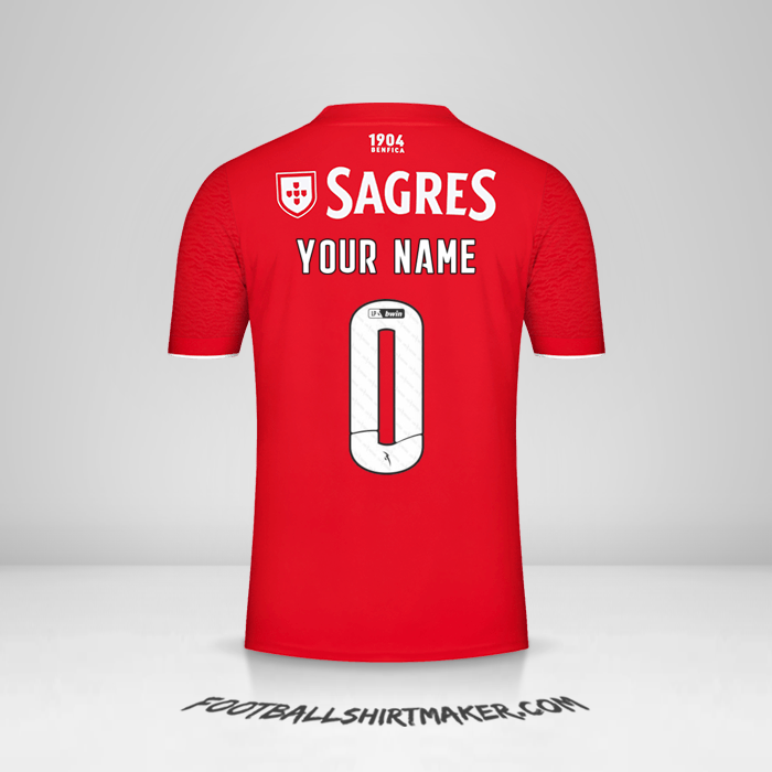 Shirt SL Benfica 2021/2022 -  your name - 0